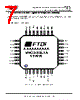 USB2DM Datasheet HTML 7Page - Future Technology Devices International Ltd. 