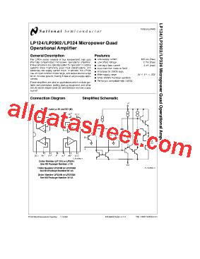 LP324 Datasheet PDF - National Semiconductor (TI)