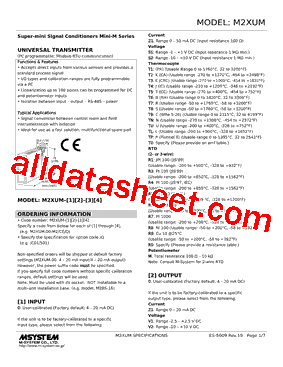 M2XUM-R2V2-R Datasheet PDF - M-System Co.,Ltd.
