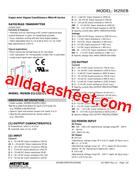 M2REB-R2A-R2/N Datasheet PDF - M-System Co.,Ltd.