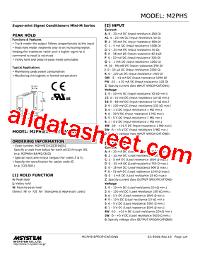 M2PHSL-CC-R2/CE Datasheet PDF - M-System Co.,Ltd.