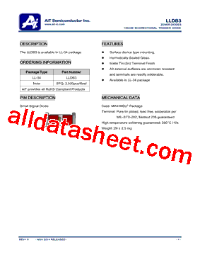 LLDB3 Datasheet PDF - AiT Semiconductor Inc.