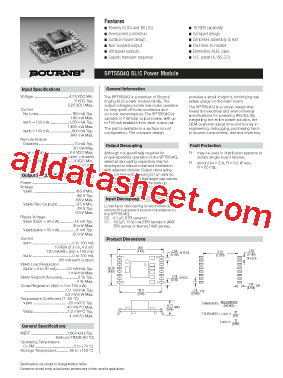 SPT5504Q Datasheet PDF - Bourns Electronic Solutions