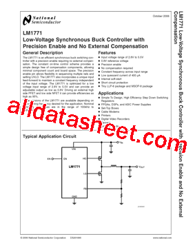 LM1771SMM Datasheet PDF - National Semiconductor (TI)