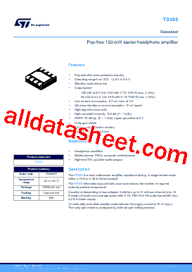 TS488 Datasheet PDF - STMicroelectronics