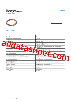 568000 Datasheet PDF - Festo Corporation.