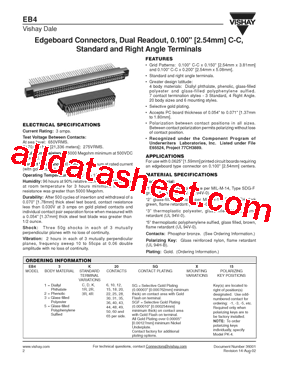 EB412R25 Datasheet PDF - Vishay Siliconix