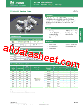 0465002.DR Datasheet PDF - Littelfuse