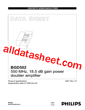 BGD502_2015 Datasheet PDF - Quanzhou Jinmei Electronic Co.,Ltd.