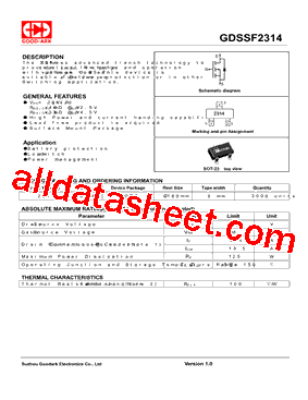 GDSSF2314 Datasheet PDF - GOOD-ARK Electronics