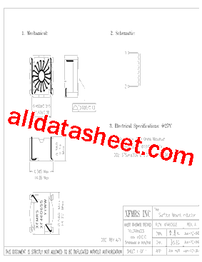XF4606S5 Datasheet PDF - XFMRS Inc.
